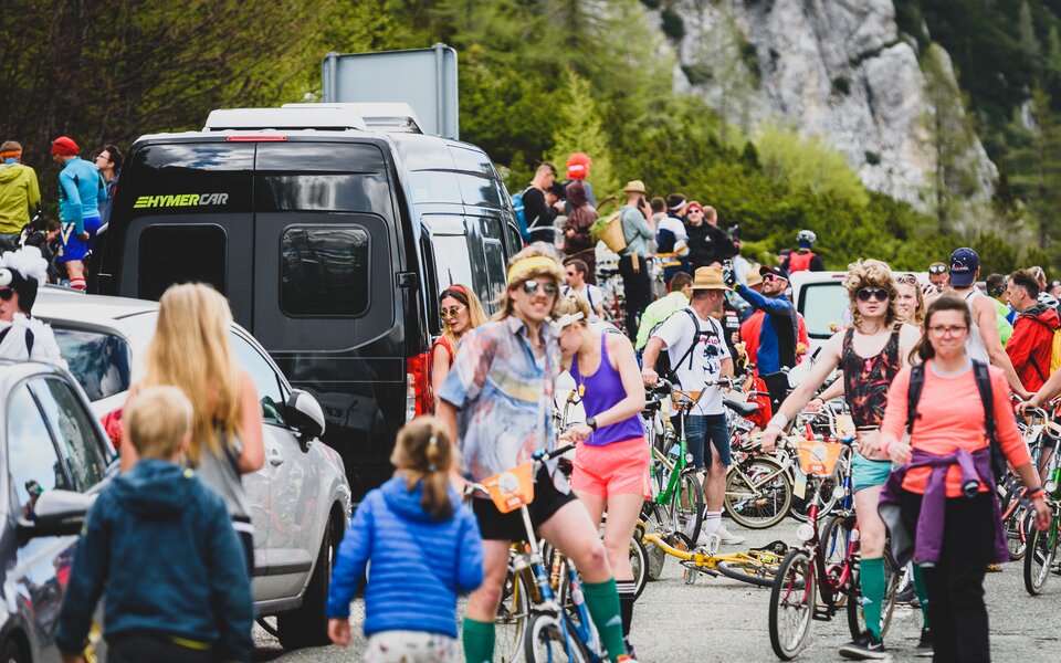 Redbull Pony Slovenie Campervan mercedes